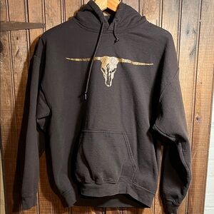Brooks & Dunn Hoodie with Longhorn Graphic